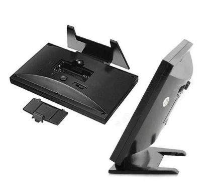 Picture of Sound Control Backlight Digital LCD Alarm Clock with Date/Temperature