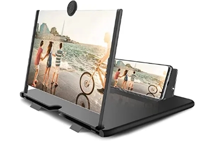 Picture of Mobile Phone 3D Video Amplifier Portable Smartphone Screen Magnifier 3D Glass - Phone Cooler