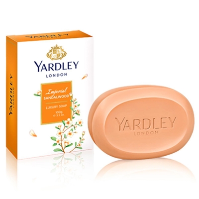 Picture of International England product Yardley LONDON IMPERIAL SANDALWOOD body soap - 100 gm