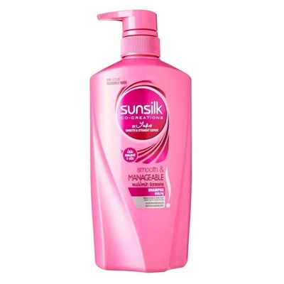 Picture of International Thailand product hair care product Sunsilk shampoo smooth and MANAGEABLE used for male/ female - 625 ml