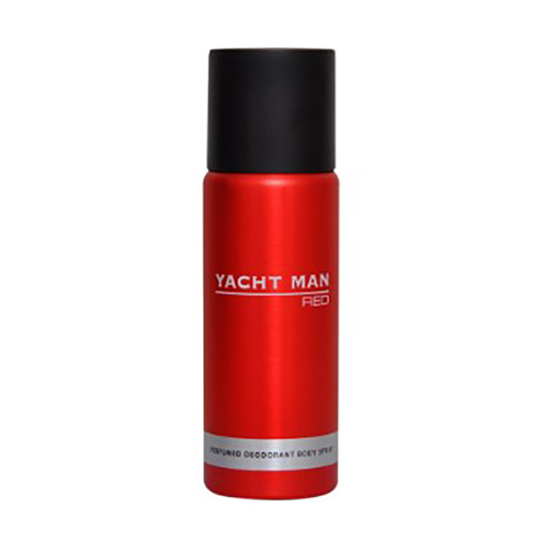 Picture of International UAE product Body Spray Yacht man RED used for male - 200 ml