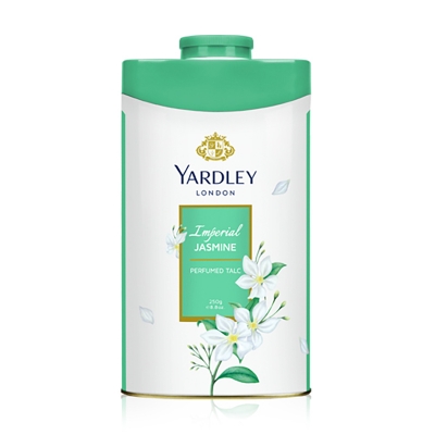 Picture of International England product Yardley IMPERIAL JASMINE talcum powder used for male/ female/ baby - 250 GM
