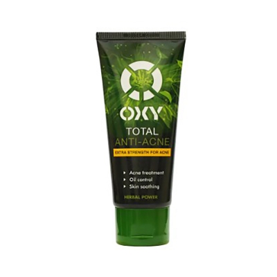 Picture of International Japan product Skin care OXY Total Anti Acne face wash used for male - 100 gm