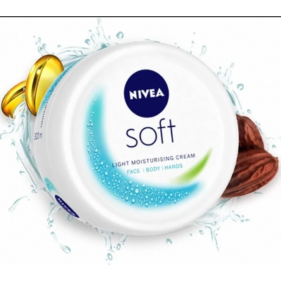 Picture of Indian  Nivea Moisturizer soft cream used for male/female - 100 ml