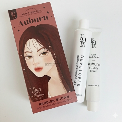 Picture of kota cosmetics hair color auburn reddish brown 100ml
