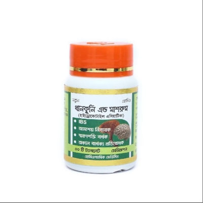 Picture of THANKUNI AND MUSHROOM MODERN HERBAL- 30 TABLETS