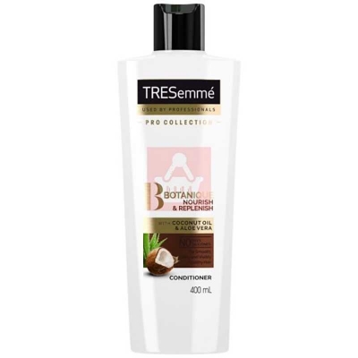 Picture of International UAE Product Tresemme Botanique nourish & Replenish With Coconut oil & Aloe Vera Conditioner For used male/female 400 Ml