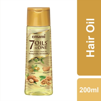 Picture of Indian Product Emami 7 Oils In one Hair oil used For male /female -200 Ml
