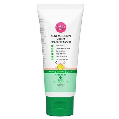 Picture of International Thailand product  Acne Solution serum Foam cleanser 100 ML