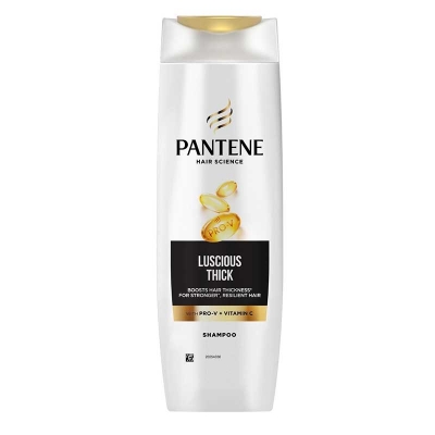 Picture of Indian Product Luscious Thick With Pro-v + Vitamin C Shampoo Used For male /female -340 Ml
