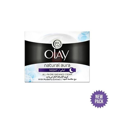 Picture of International Thailand product Olay natural white Aura night cream 50 Gm