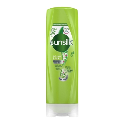 Picture of International Thailand product Sunsilk Lovely clean & Fresh Conditioner Used For male /female-300 Ml