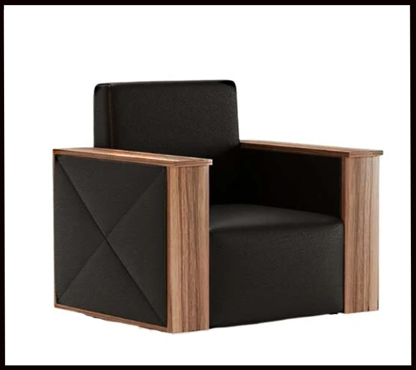 Picture of Bode Home guest & office Executive Sofa 3/2/1 Seater.  Reception Lounge Sofa, waiting room sofa set, Home & Office Sofa, Armrest Chair Lounge Soft Sofa