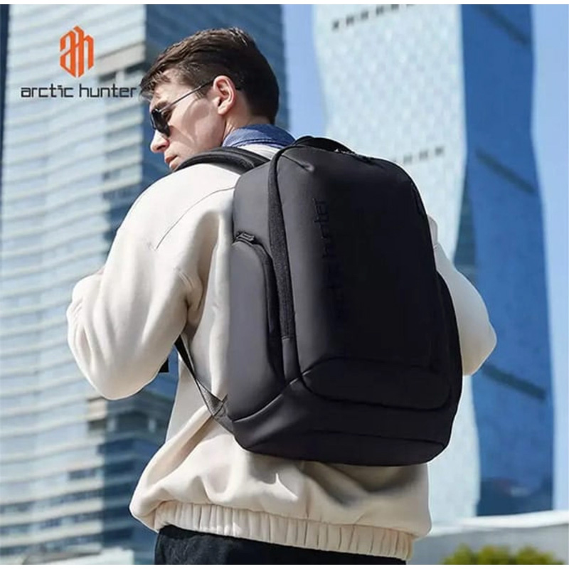 Picture of Arctic Hunter B00554 Water-Resistant Backpack 15.6 Laptop – Anti-Theft Business Travel Bag