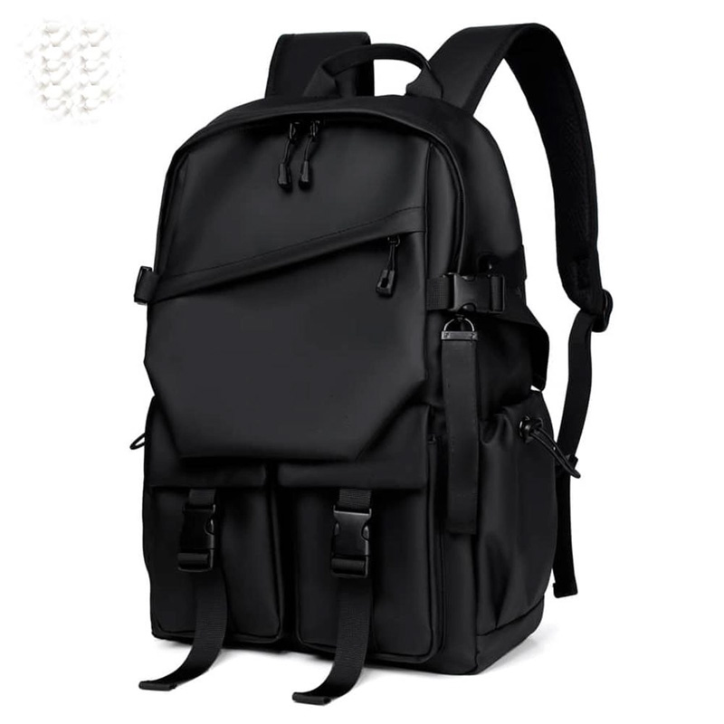Picture of Bag | College-university backpack with laptop compartments, modern backpacks for students, backpacks for students, very modern backpack for young people(Black)