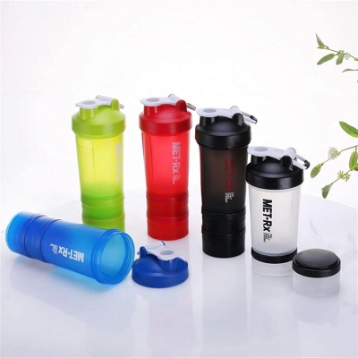 Picture of Sport Shaker Water Bottle 3 In 1 - Spider Shaker Cyclone Shaker Gym Protein Shaker 500Ml - Stay Hydrated And Energized During Workouts