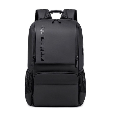 Picture of ARCTIC HUNTER B00532 WATERPROOF ANTI-THEFT HIGH QUALITY USB CHARGING TRAVEL BUSINESS LAPTOP BACKPACK (AH532) Black