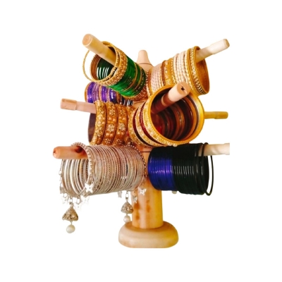 Picture of 12 Stick Churir Alna Wooden - Curi Rakhar Stand [Theft Stand]