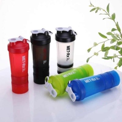 Picture of Sport Shaker Water Bottle 3 In 1 - Spider Shaker Cyclone Shaker Gym Protein Shaker 500Ml - Stay Hydrated And Energized During Workouts