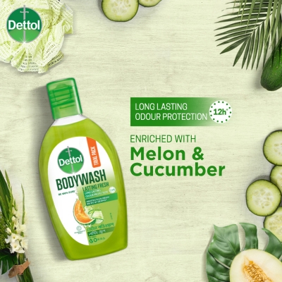 Picture of Dettol Lasting Fresh Antibacterial Body Wash 50ml Trial Pack