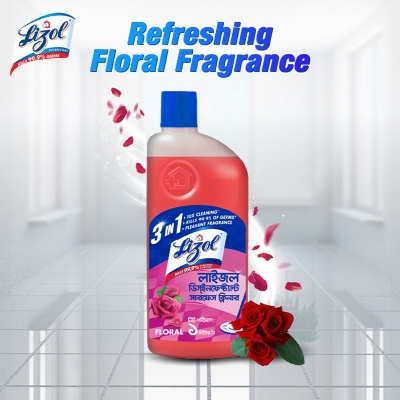 Picture of Lizol Floral Disinfectant Surface Cleaner 500 ml