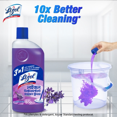 Picture of Lizol Lavender Disinfectant Surface Cleaner 500 ml