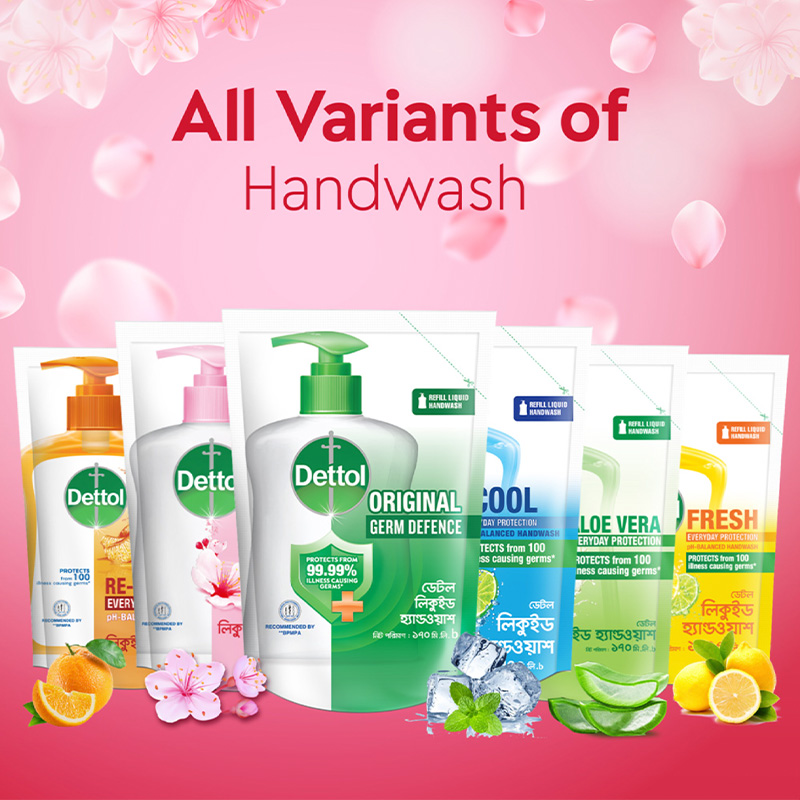 Picture of Dettol Handwash Skincare Liquid Soap Refill 170 ml
