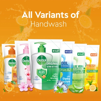 Picture of Dettol Handwash Re-energize Liquid Soap Refill 170 ml