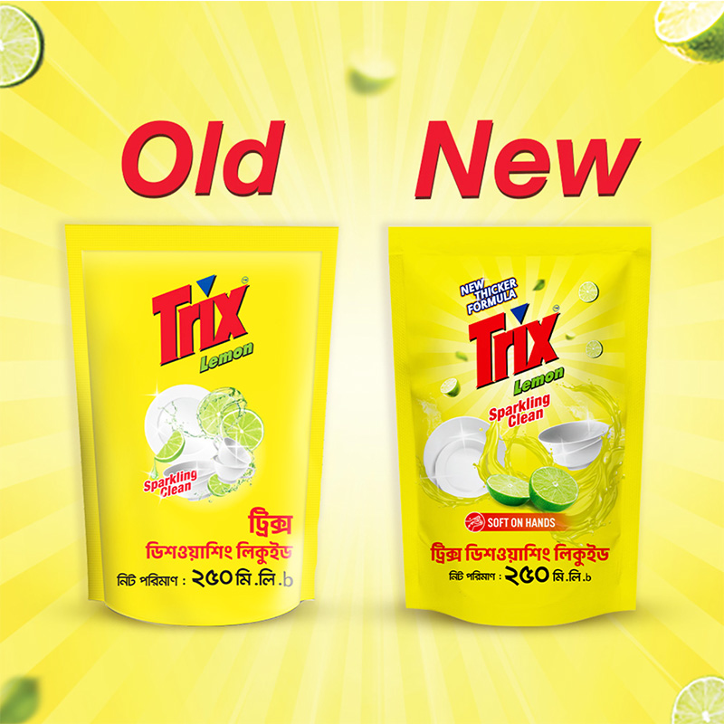 Picture of Trix Dishwashing Liquid Lemon Refill 250 ml