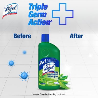 Picture of Lizol Neem Disinfectant Surface Cleaner 500 ml