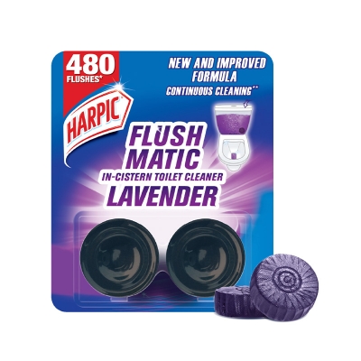 Picture of Harpic Flushmatic Lavender 50g Twin Pack