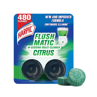 Picture of Harpic Flushmatic Citrus 50g Twin Pack