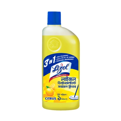 Picture of Lizol Citrus Disinfectant Surface Cleaner 1 L