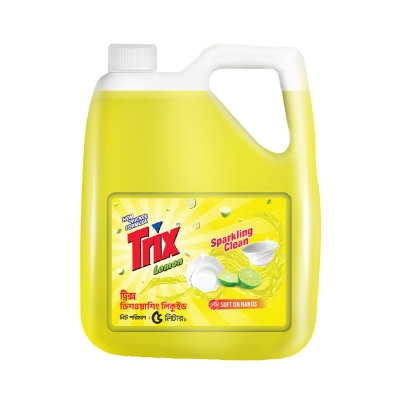 Picture of Trix Dishwashing Liquid Mega Refill Super Saver Pack 5 ltr