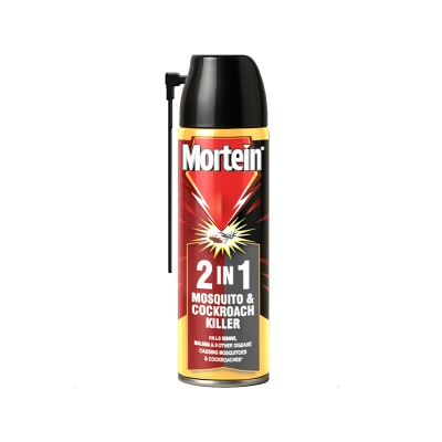 Picture of Mortein 2in1 Mosquito & Cockroach Killer Aerosol 400 ml