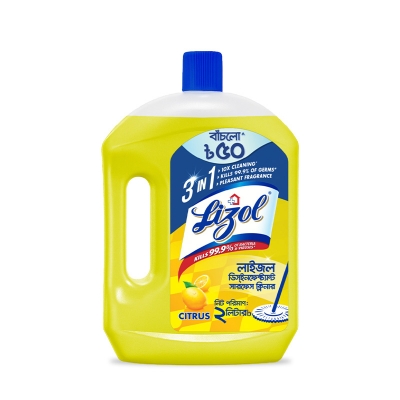 Picture of Lizol Citrus Disinfectant Surface Cleaner 2 L