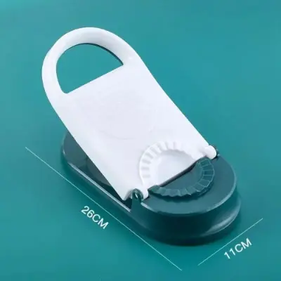 Picture of 2 In 1 Dumpling Maker/ Pitha Maker (Green and White)