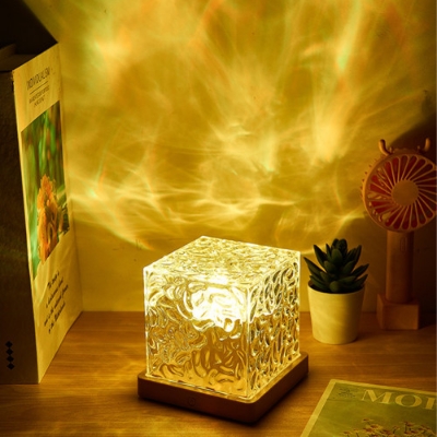 Picture of Dynamic Rotating Water Ripple Night Light, 16-Color