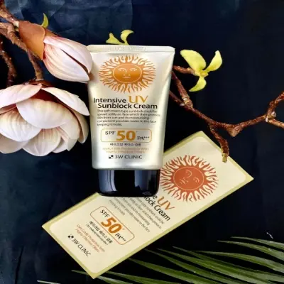 Picture of 3W Clinic Intensive UV Sunblock Cream SPF 50+PA+++ 70ml Made in Korea