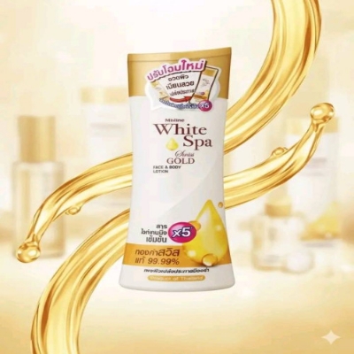 Picture of Mistine White Spa Swiss Gold Face & Body Lotion 200ml