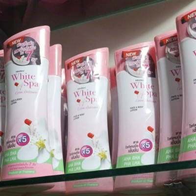 Picture of Mistine White Spa Glow Radiance Face & Body Lotion 200ml