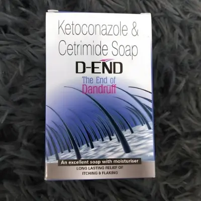 Picture of D-END Ketoconazole & Cetrimide Soap – The End of Dandruff (75g)