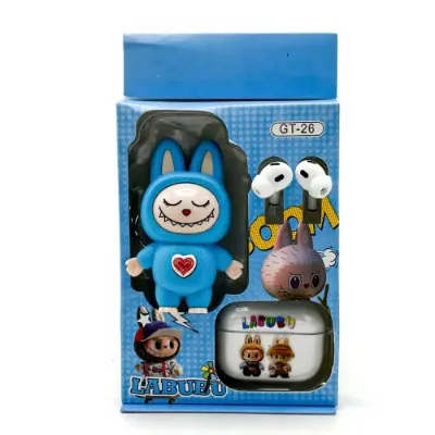 Picture of Labubu Wireless Earbuds With Face Changing Toy GT-26