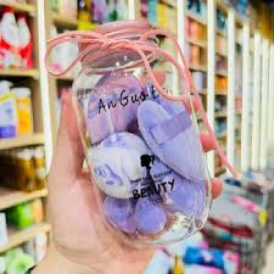 Picture of Guo Er" Baby Skin Blender makeup sponges in a jar violate color