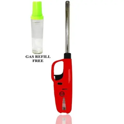 Picture of Kitchen Gas Lighter (Red) With Gas Refil - Kitchen Accessories