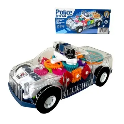 Picture of Light Up Baby Toddler Police Car Police Gear Car (model YJ388-70).