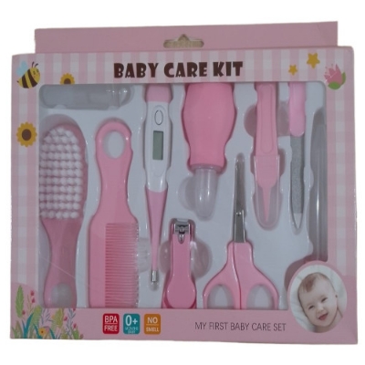 Picture of Baby Care Kit, 10 Pcs Convenient Healthcare Grooming Set