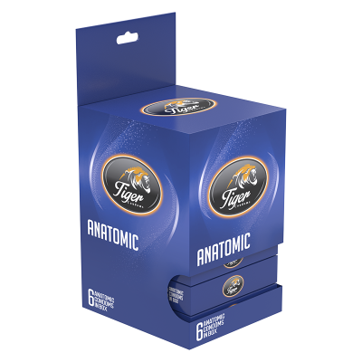 Picture of TIGER CONDOM ANATOMIC-ROSE FLAVOR (18 PCS)