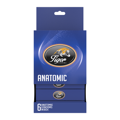 Picture of TIGER CONDOM ANATOMIC-ROSE FLAVOR (18 PCS)