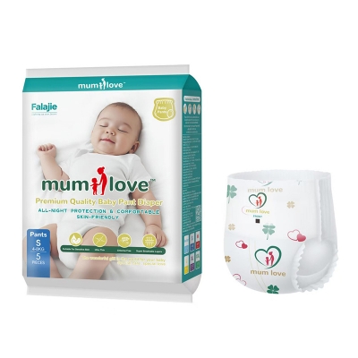 Picture of Mumlove Diaper Ultra Thin Baby Pant Style (Origin Japan) - S-5 pcs (4-8kgs)